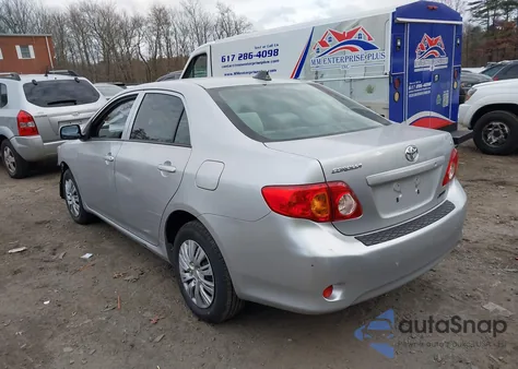 2009 Toyota Corolla Le from USA, damaged, VIN JTDBL40E09J045675